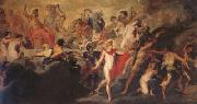 Peter Paul Rubens The Council of the Gods (mk05) France oil painting artist